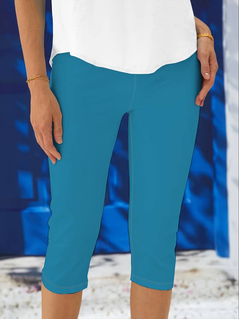 Damen Leggings Bequem Alltag