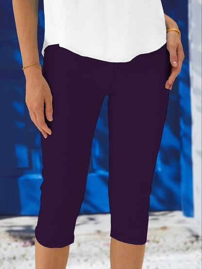 Damen Leggings Bequem Alltag