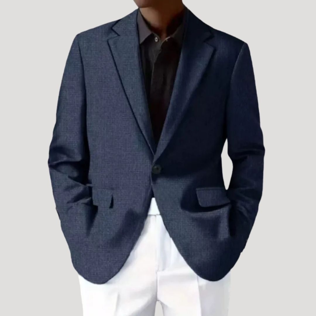 Herren Maßgeschneiderter Blazer Texturiert