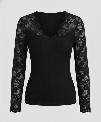 Damen Spitzen-Bodysuit Elegantes Dessous