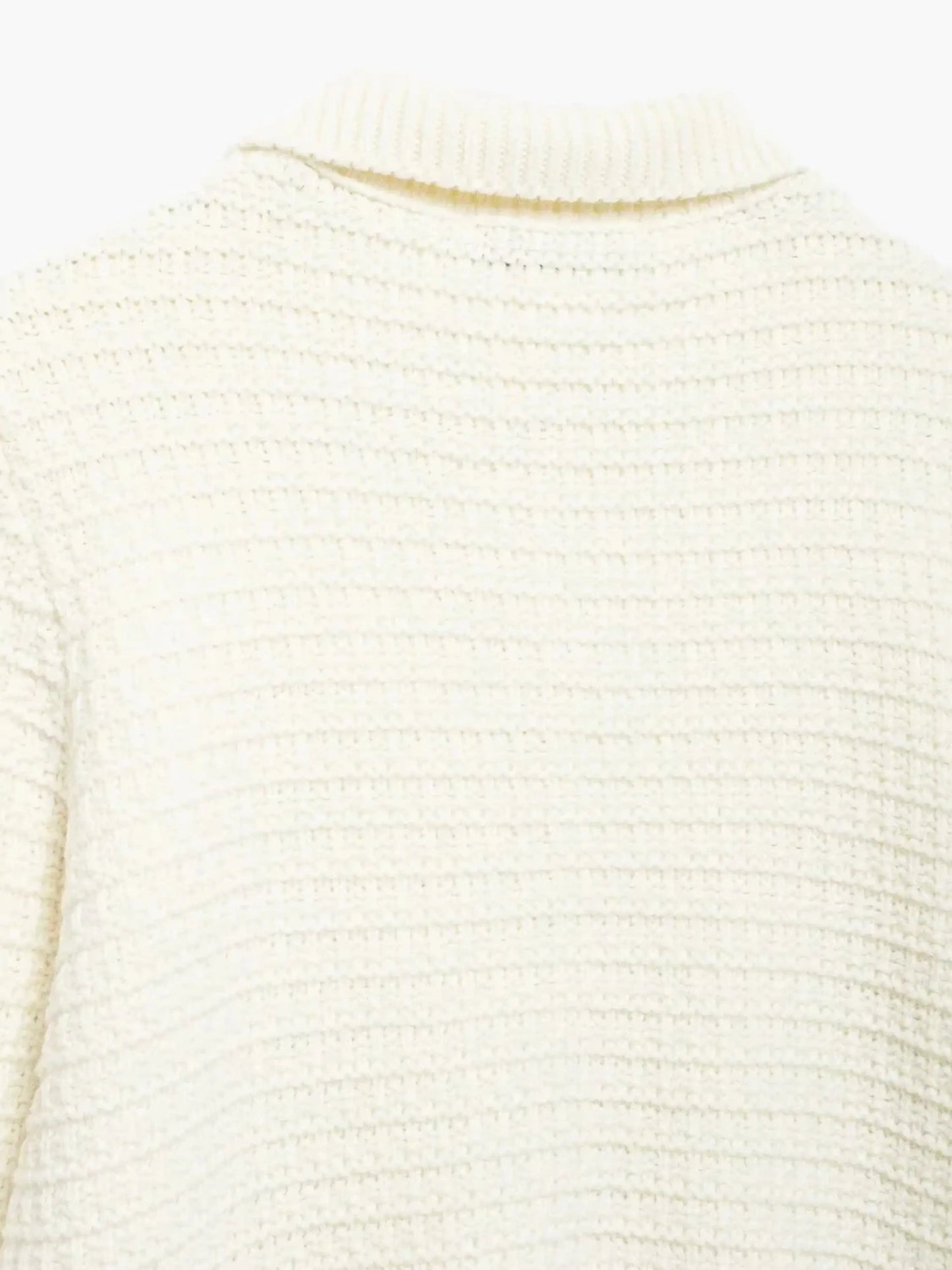 Damen Strickjacke Texturiert Mit Knöpfen Beige
