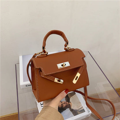 Eveloria Damen Western Schultertasche Leder Braun