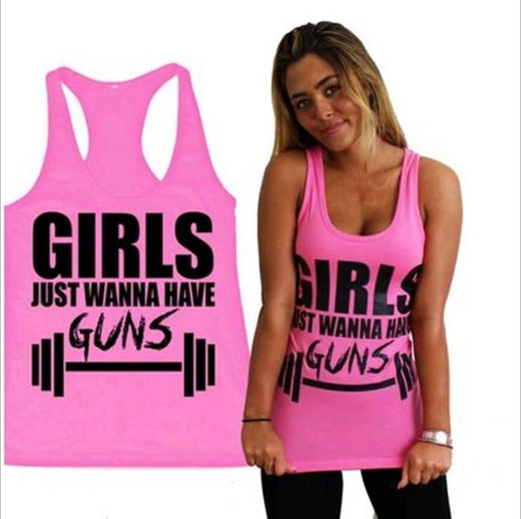 Damen Sporttanktop Motivierender Druck Grau Eveloria