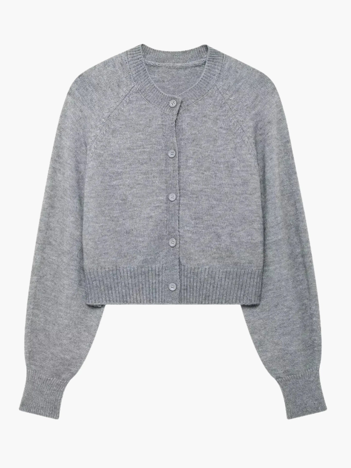 Damen Gestrickte Kurzstrickjacke