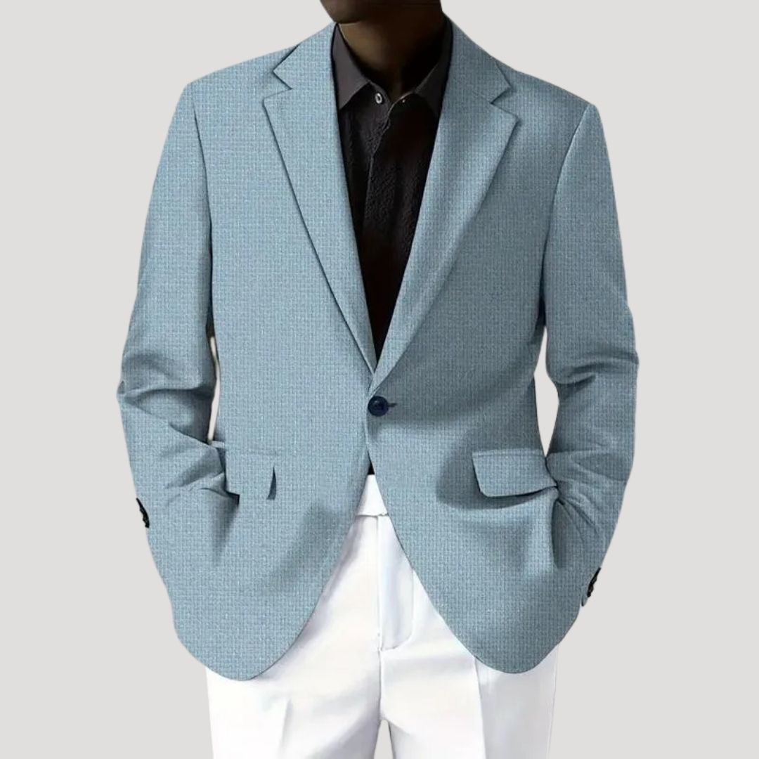 Herren Maßgeschneiderter Blazer Texturiert
