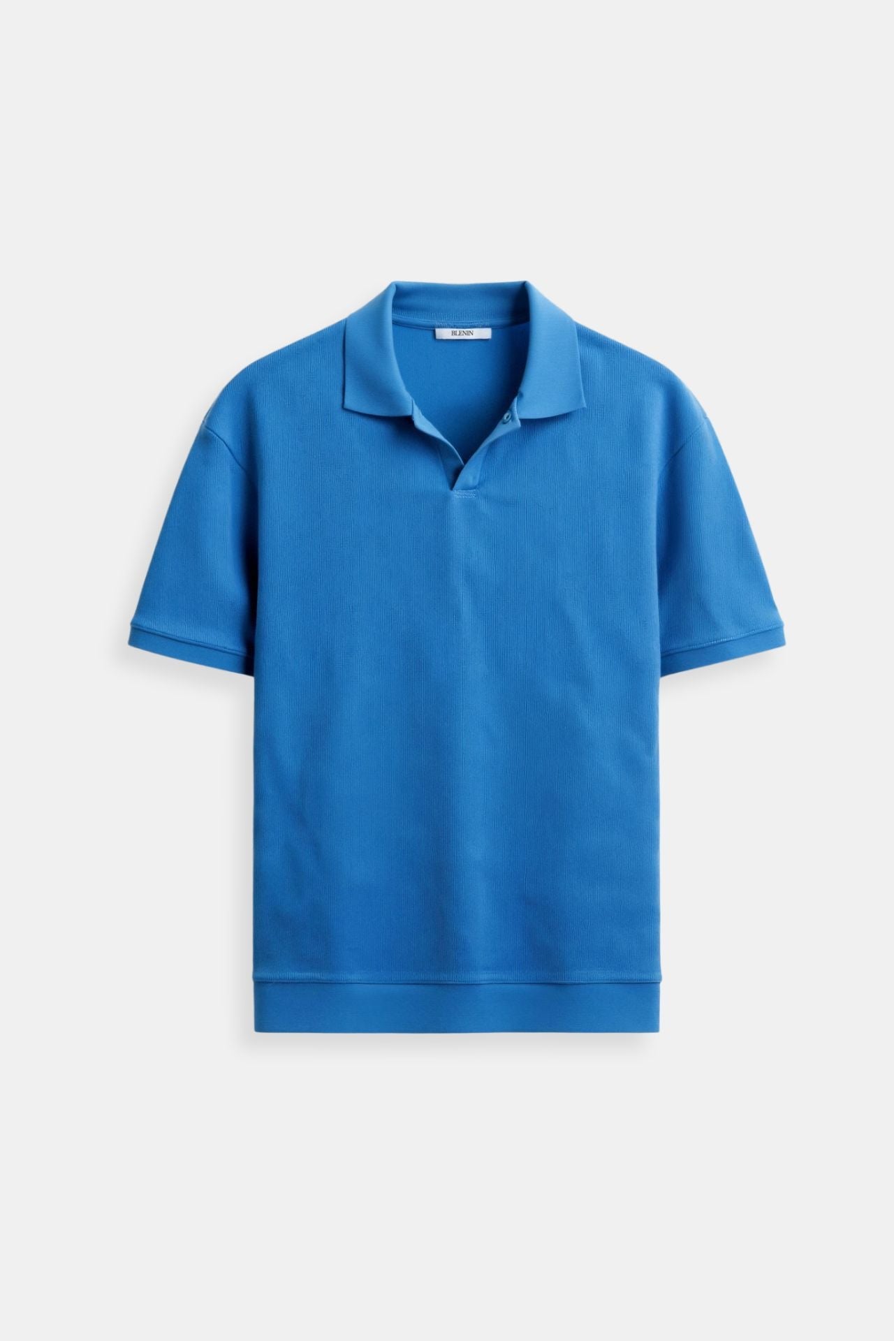 Herren Poloshirt Beige Elegantes Baumwollshirt