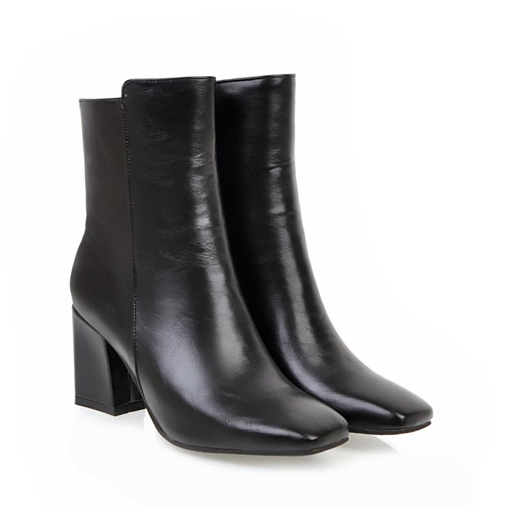 Eveloria Damen Stiefeletten Hochabsatz