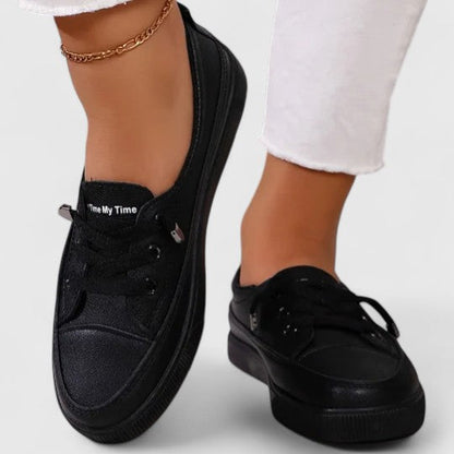 Damen Klassische Schnürsneaker Frühling