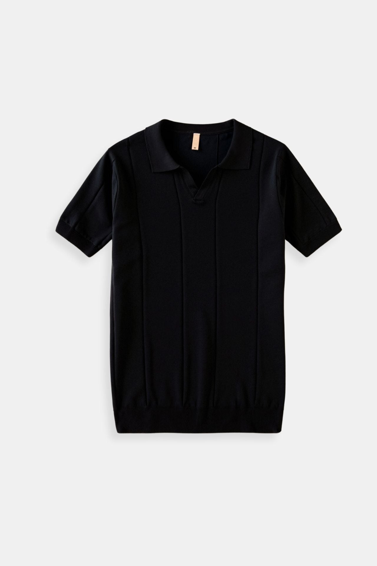 Herren Poloshirt Mintgrün Strick