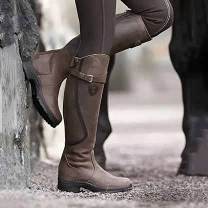 Damen Overknee Stiefel Winter - Eveloria