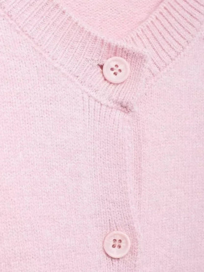 Damen Gestrickte Kurzstrickjacke