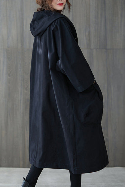 Eveloria Damen Oversized Windjacke Wasserdicht