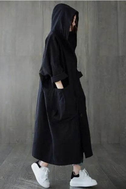Eveloria Damen Oversized Windjacke Wasserdicht