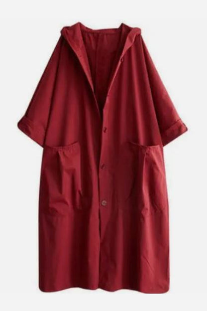 Eveloria Damen Oversized Windjacke Wasserdicht