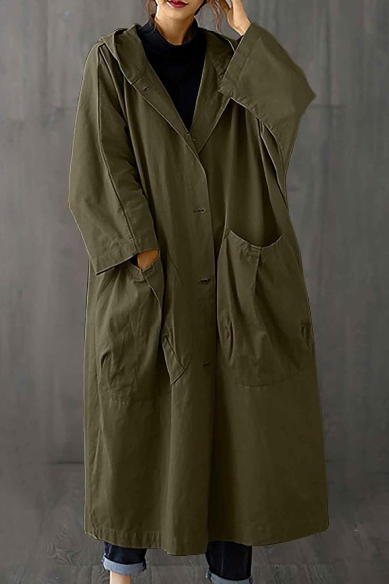 Eveloria Damen Oversized Windjacke Wasserdicht