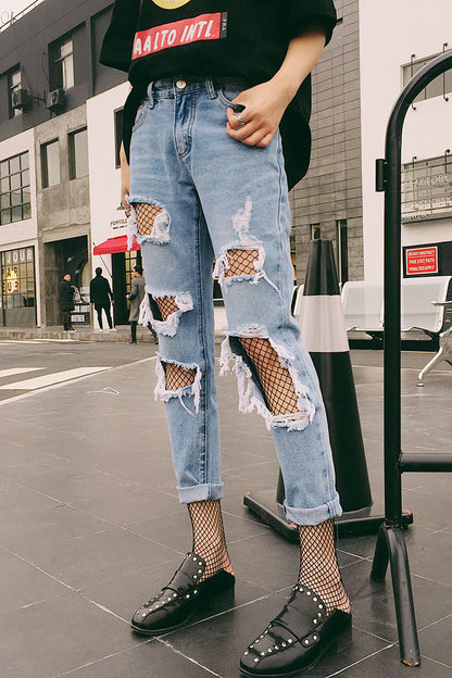 Damen Destroyed Jeans Eveloria wird zu:
Damen Ripped Jeans Eveloria