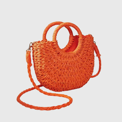 Damenhandtasche Naturleder Braun