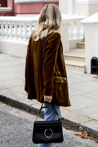 Damen Business Blazer Langärmlig