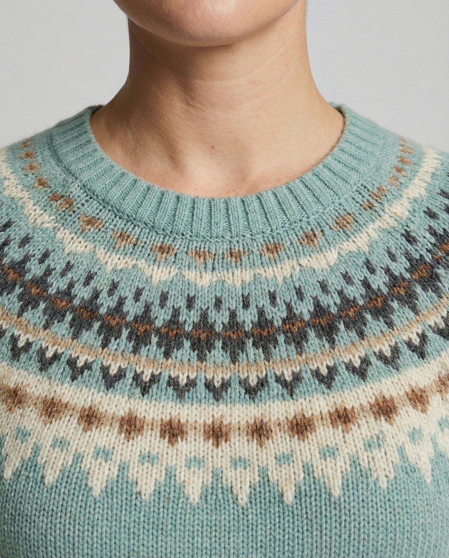 Damen Strickpullover Boho Warm