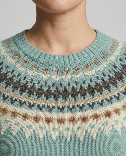 Damen Strickpullover Boho Warm