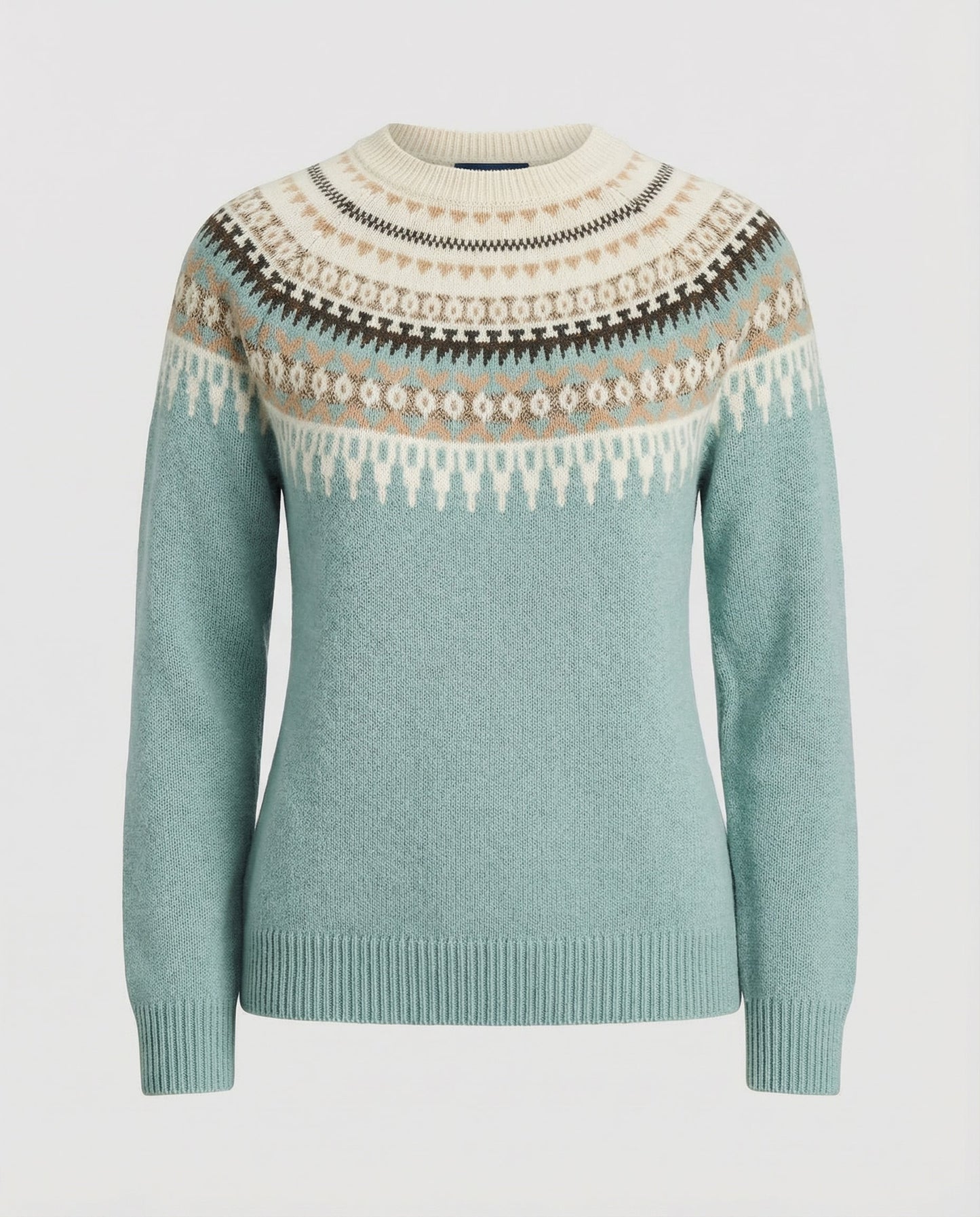 Damen Strickpullover Boho Warm
