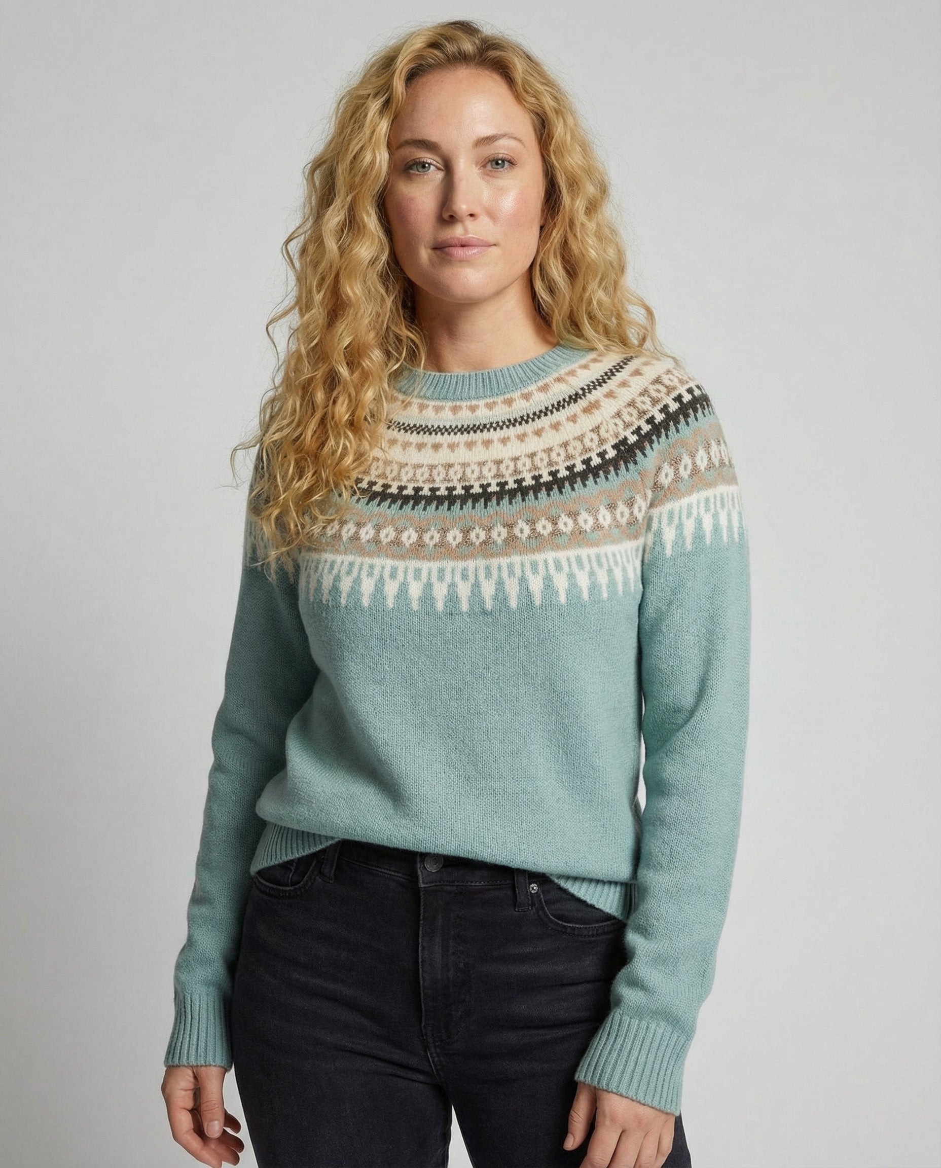 Damen Strickpullover Boho Warm - Eveloria