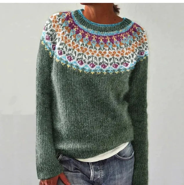 Eveloria Damen Klassischer Pullover