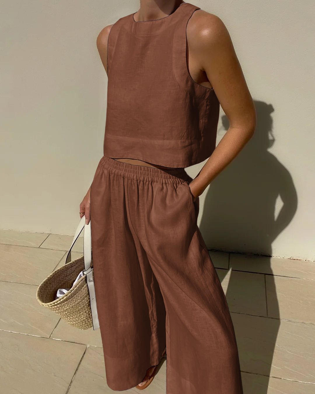 Eveloria Damen Zweiteiliges Set Leicht