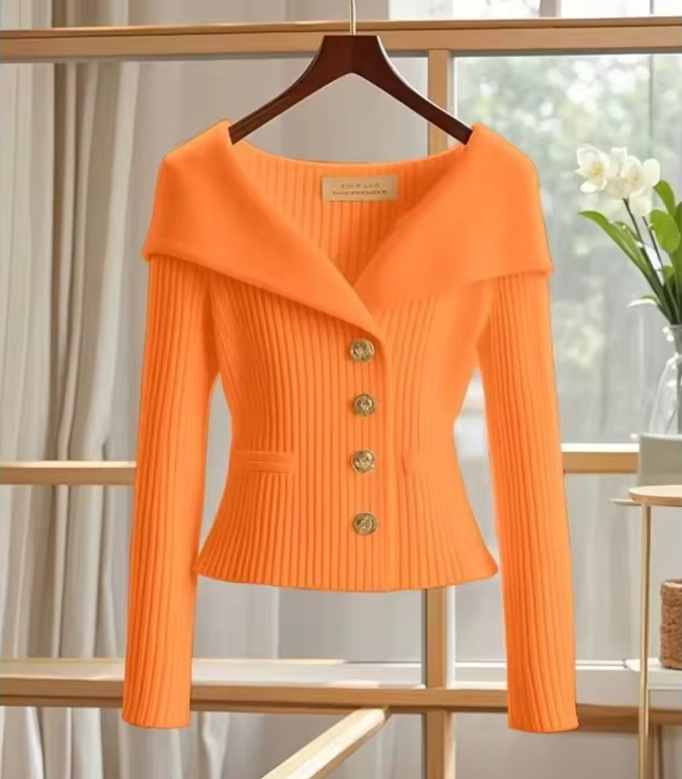 Damen Strickjacke Kurz Cardigan Übergangsjahre