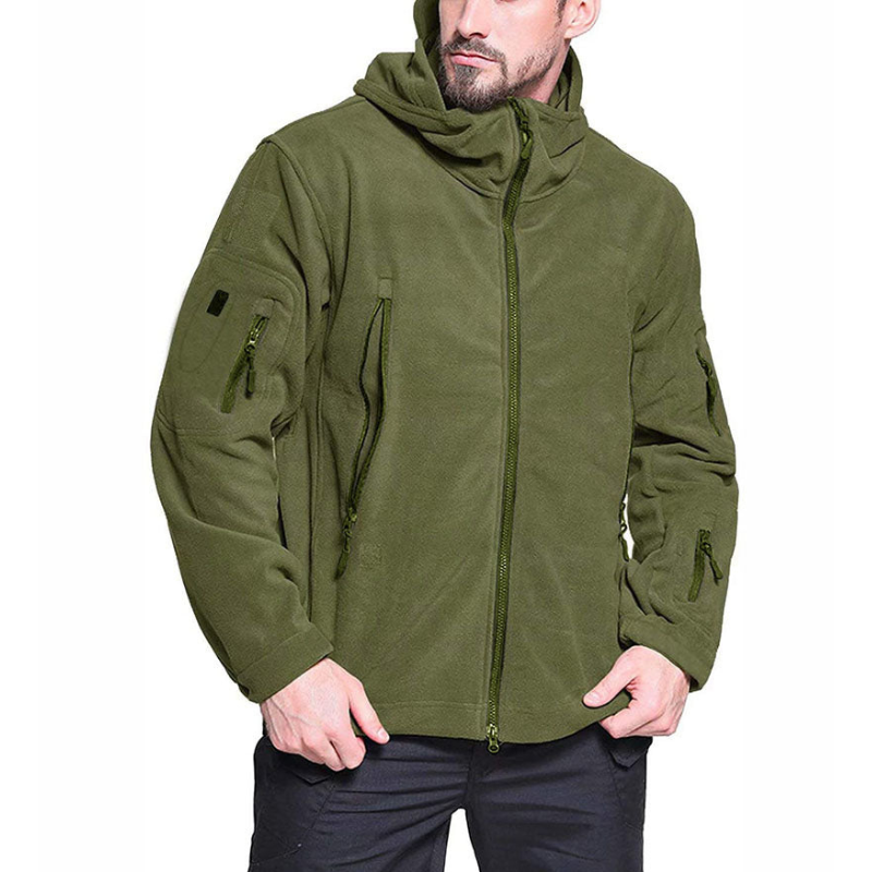 Eveloria Damen Fleecejacke Winddicht Outdoor
