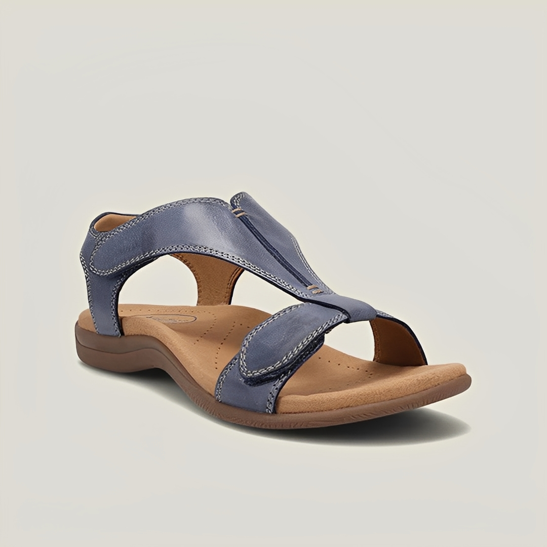 Damen Sommer-Sandalen Leicht Komfortabel Beige