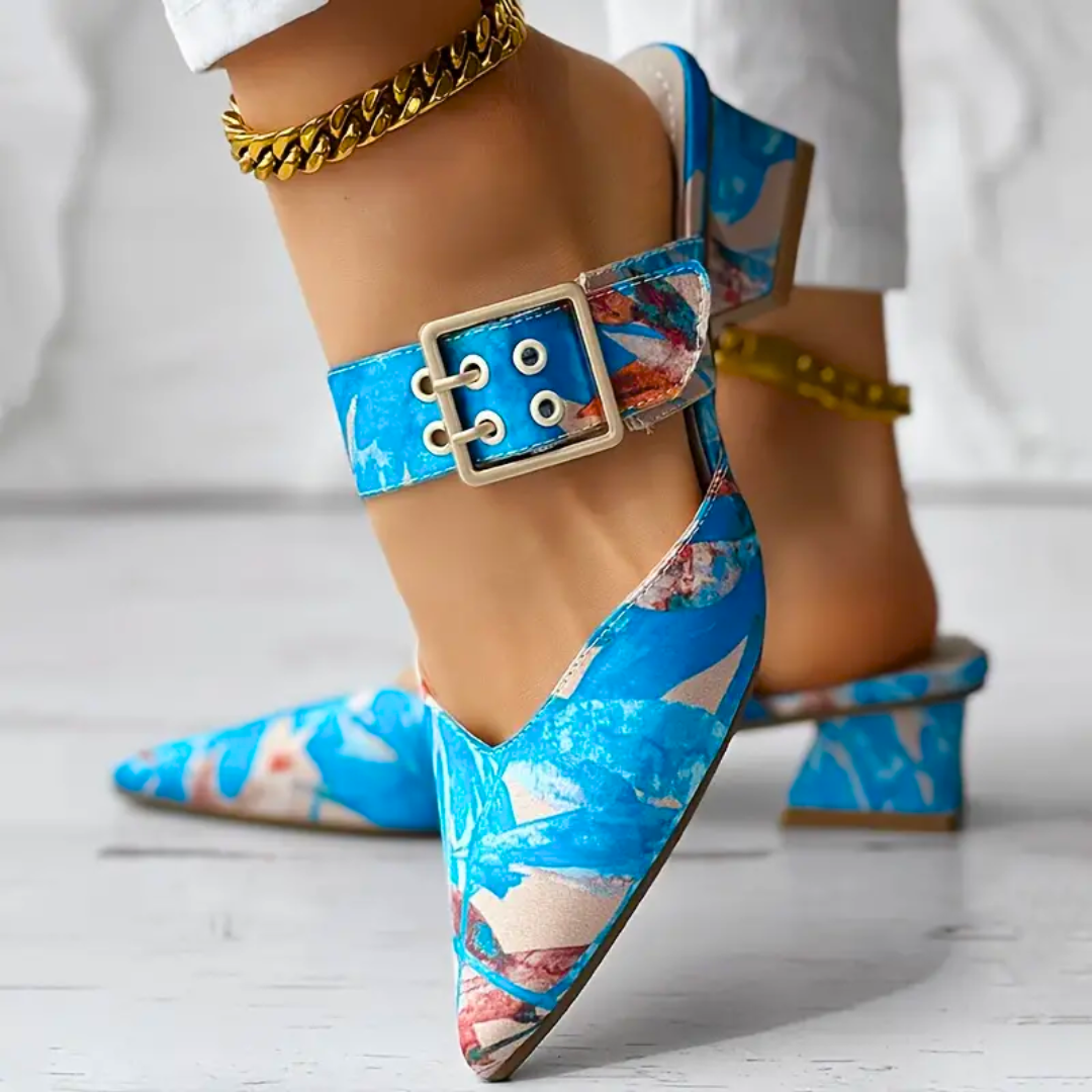 Eveloria Damen High Heels Bunt