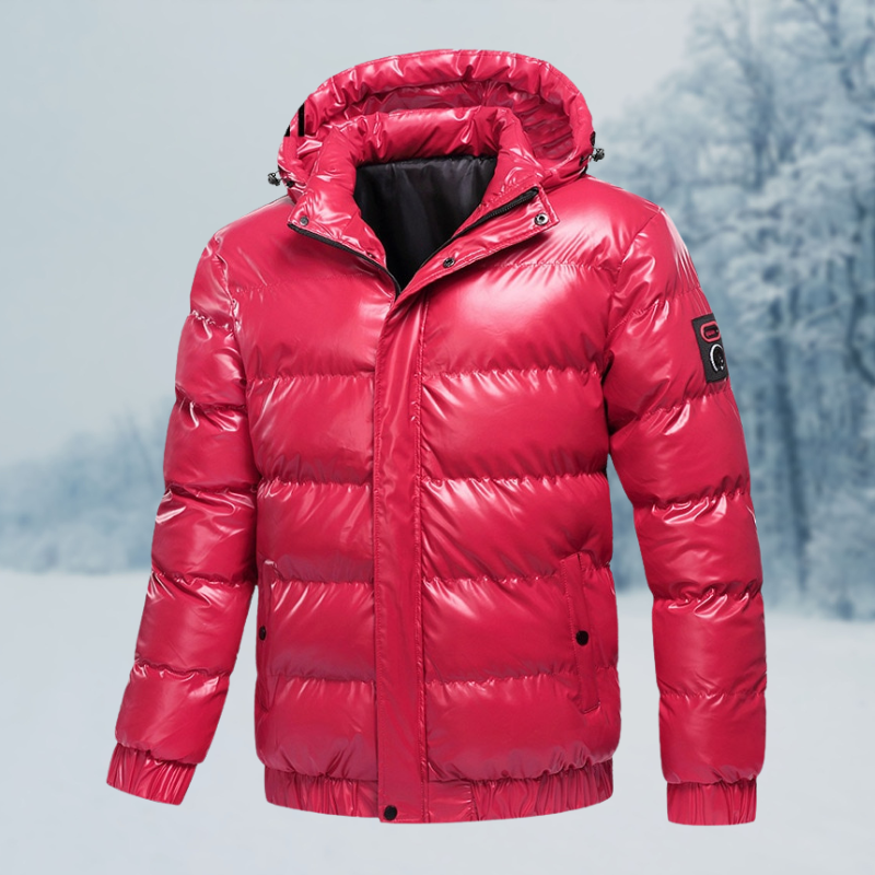 Herren Winterjacke Wasserdicht Gepolstert Steppjacke