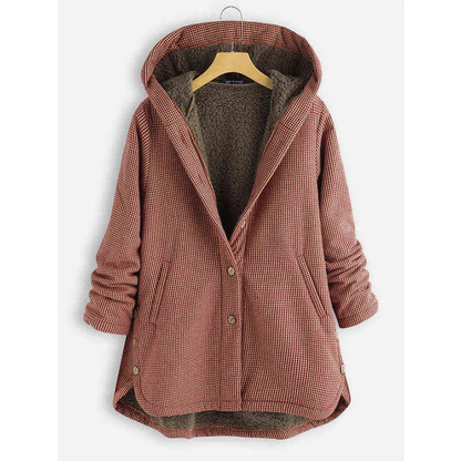 Eveloria Damen Winterjacke Gefüttert Mit Kapuze