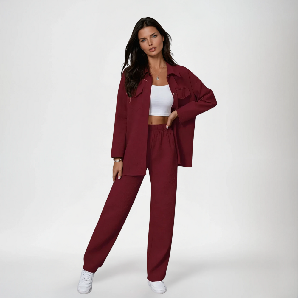 Eveloria Damen Nachtwäsche Set Antonella