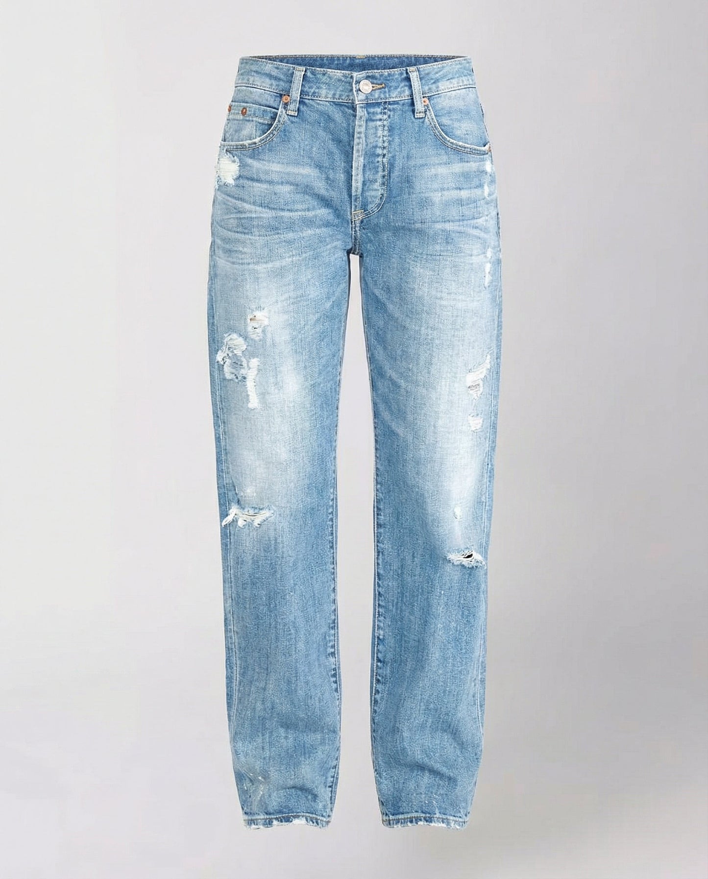 Damen Jeans Lockere Streetwear