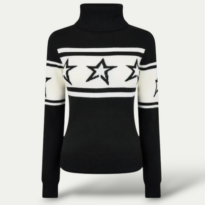 Eveloria Damen Rollkragenpullover Warm Winter