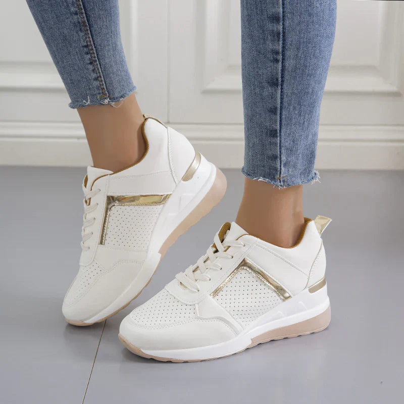 Damen Sneaker Bequem Hoch