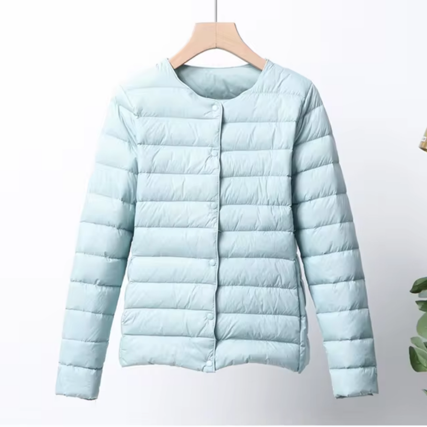 Eveloria Damen Ultradünne Daunenjacke