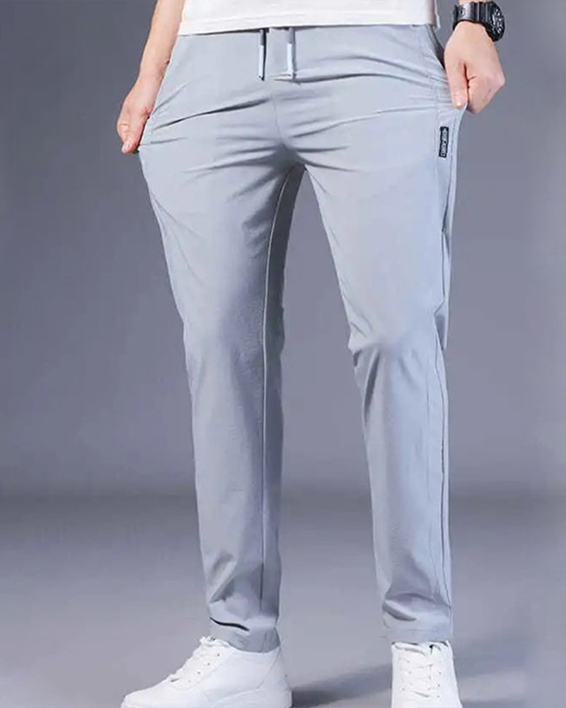 Herren Stoffhose Lang