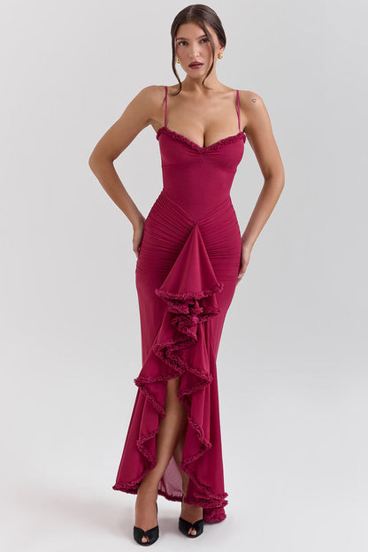 Damen Abendkleid Figurbetont Elegantes es Kleid