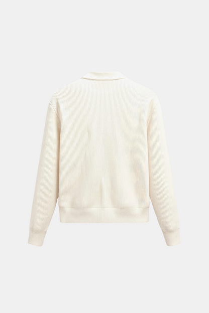 Damen Strickjacke Reißverschluss Elegantes Design