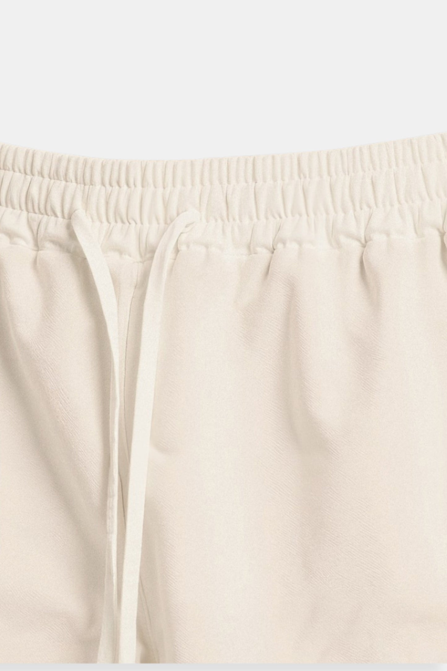 Herren Shorts Beige Kordelzug Komfort