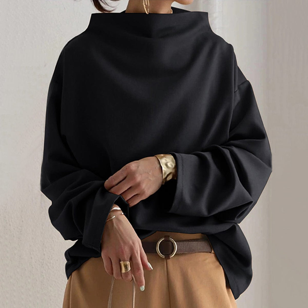 Damen Oversized Rollkragenpullover - Eveloria
