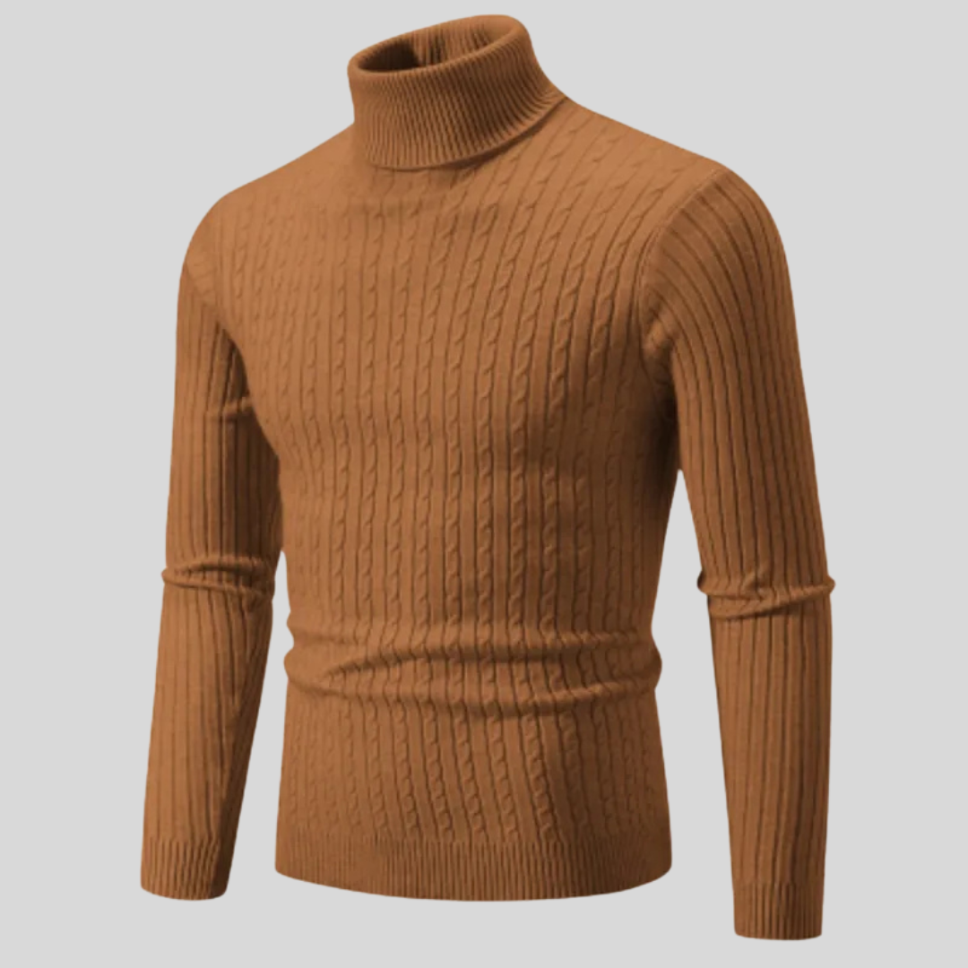 Herren Rollkragenpullover Stilvoll