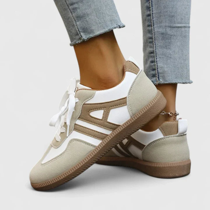 Damen Retro Schnür Sneaker