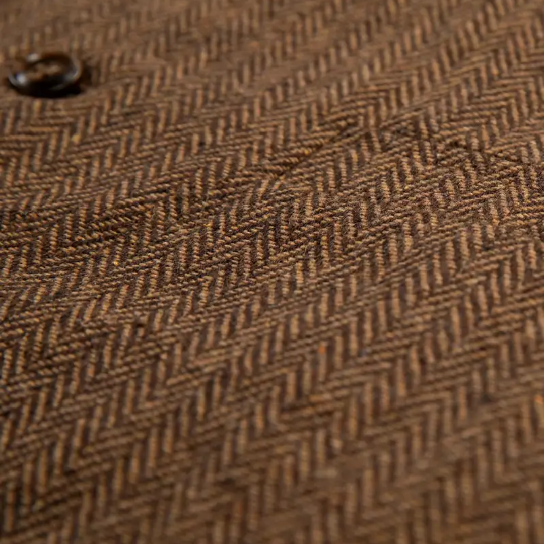Herren Wollweste Tailored Look Anthrazit