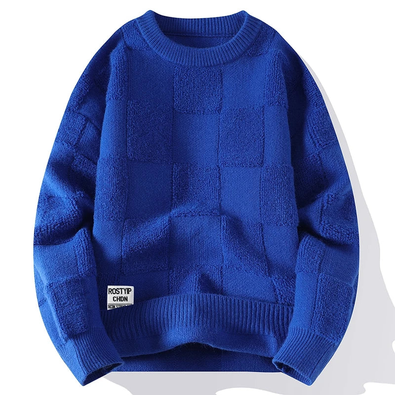 Eveloria Herren Strickpullover Trendig
