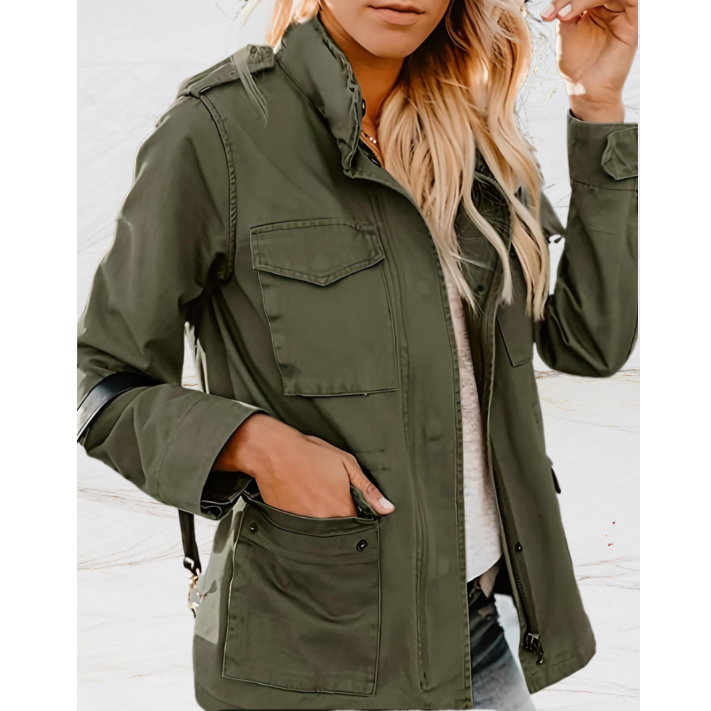Eveloria Damen Übergangsjacke Leicht - Eveloria