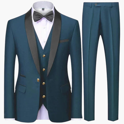 Herren Anzug Elegant Formell Komplett